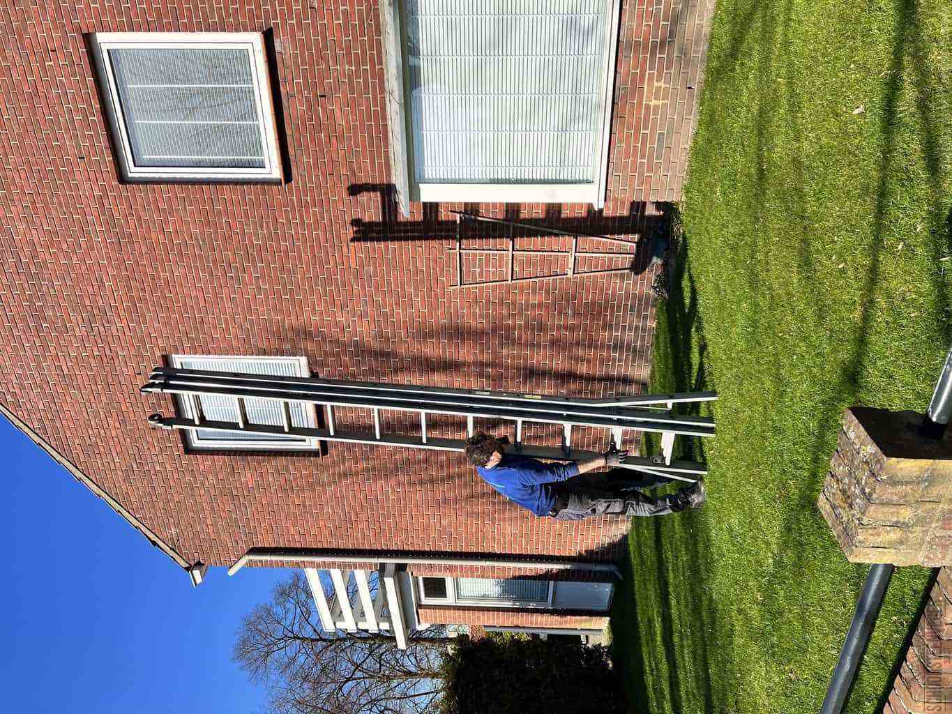 Soest schoorsteenveger huis ladder
